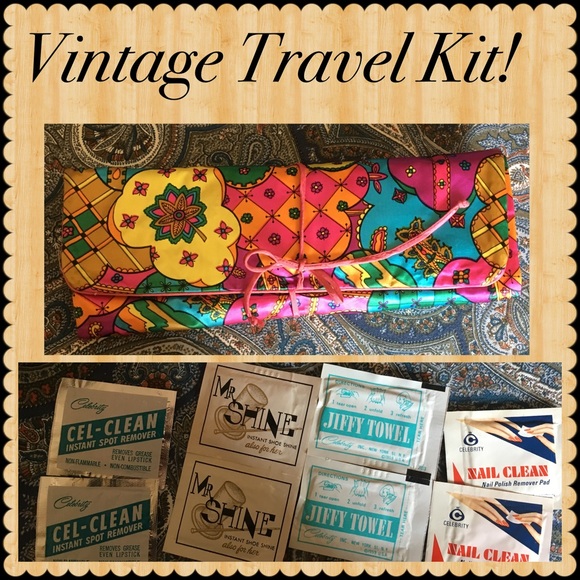 Vintage Travel Vanity Kit - Picture 1 of 8